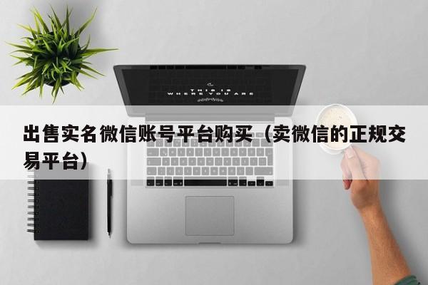 出售实名微信账号平台购买（卖微信的正规交易平台）